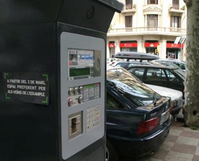 pagar aparcamiento controlado aplicacion Bonrepòs i Mirambell