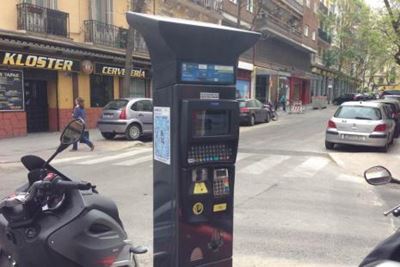 tarifa estacionamiento controlado app movil Touro