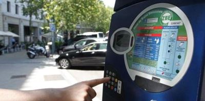 horario estacionamiento controlado aplicacion Brea de Aragón