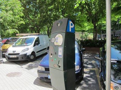 abonar aparcamiento controlado app movil Valverde de Leganés